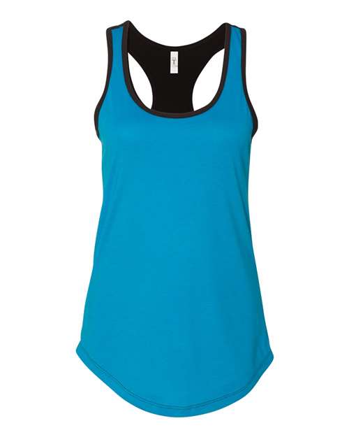 Next Level - Women’s Ideal Colorblocked Racerback Tank - 1534