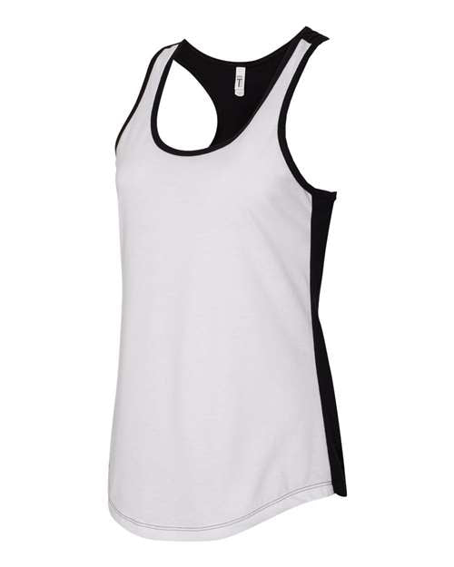 Next Level - Women’s Ideal Colorblocked Racerback Tank - 1534