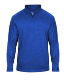 Badger - Youth Tonal Blend Quarter-Zip Pullover - 2174