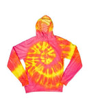 Dyenomite - Youth Wave Tie Dye Hoodie - 854BWA