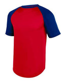 Augusta Sportswear - Youth Wicking Short Sleeve Baseball Jersey - 1509