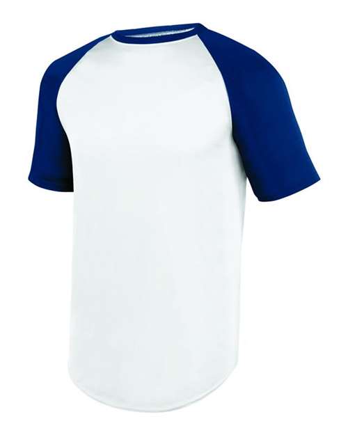 Augusta Sportswear - Youth Wicking Short Sleeve Baseball Jersey - 1509