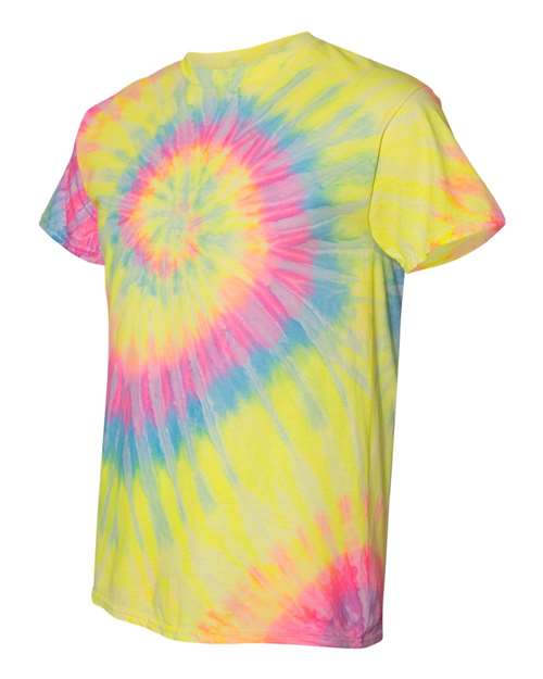 Dyenomite - Multi-Color Spiral Tie-Dyed T-Shirt - 200MS