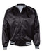 Augusta Sportswear - Satin Baseball Jacket Striped Trim - 3610