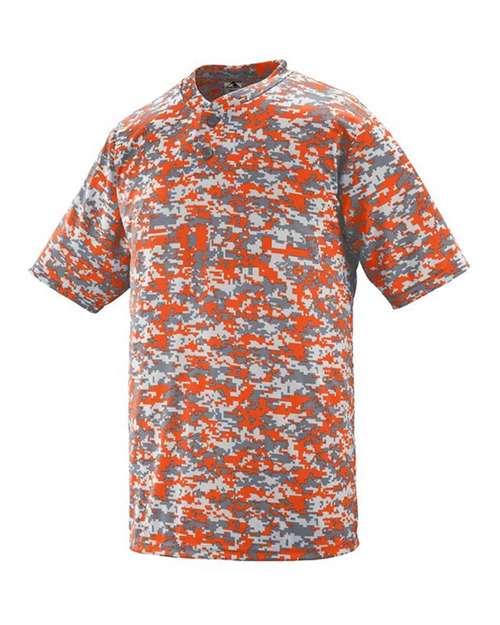 Augusta Sportswear - Youth Digi Camo Wicking Two-Button Jersey - 1556