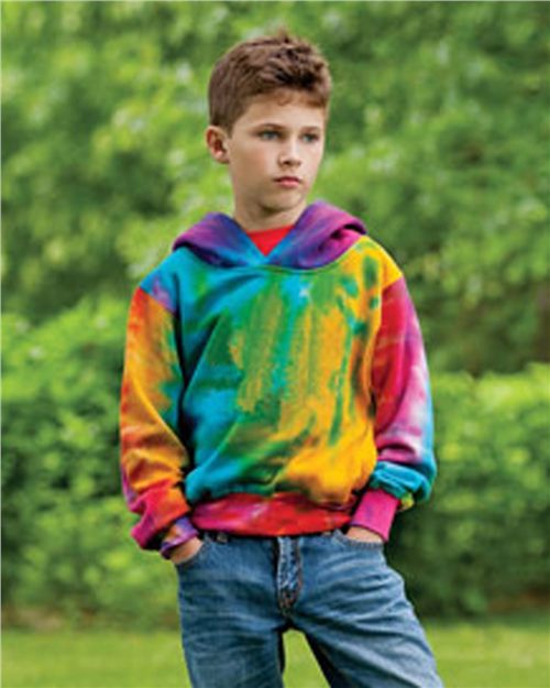 MV Sport - Youth Classic Fleece Tie Dye Hood - 128Y