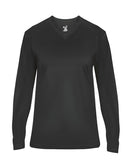 Badger - Ultimate SoftLock™ Women's V-Neck Long Sleeve T-Shirt - 4064