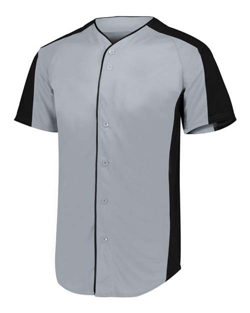 Augusta Sportswear - Youth Full Button Baseball Jersey - 1656