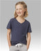 Boxercraft - Girls' Relaxed V-Neck T-Shirt - YT23