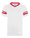 Augusta Sportswear - Youth V-Neck Jersey with Striped Sleeves - 361