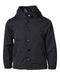 Independent Trading Co. - Youth Water Resistant Hooded Windbreaker Coaches Jacket - EXP15YNB