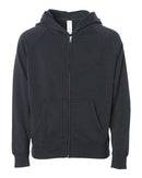 Independent Trading Co. - Youth Lightweight Special Blend Raglan Zip Hood - PRM15YSBZ