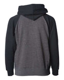 Independent Trading Co. - Youth Lightweight Special Blend Raglan Zip Hood - PRM15YSBZ