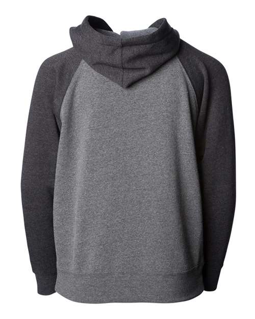 Independent Trading Co. - Youth Lightweight Special Blend Raglan Zip Hood - PRM15YSBZ