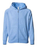 Independent Trading Co. - Youth Lightweight Special Blend Raglan Zip Hood - PRM15YSBZ