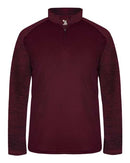 Badger - Sport Tonal Blend Quarter-Zip Pullover - 4177