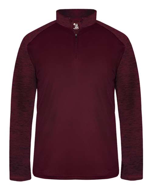 Badger - Sport Tonal Blend Quarter-Zip Pullover - 4177