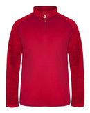 Badger - Sport Tonal Blend Quarter-Zip Pullover - 4177