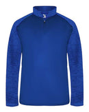 Badger - Sport Tonal Blend Quarter-Zip Pullover - 4177