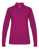 Badger - Women's Sport Tonal Blend Quarter-Zip Pullover - 4179