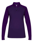 Badger - Women's Sport Tonal Blend Quarter-Zip Pullover - 4179