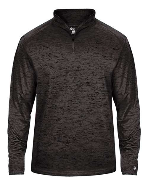 Badger - Youth Tonal Blend Quarter-Zip Pullover - 2174