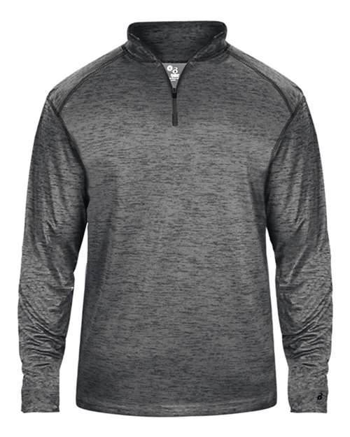 Badger - Youth Tonal Blend Quarter-Zip Pullover - 2174