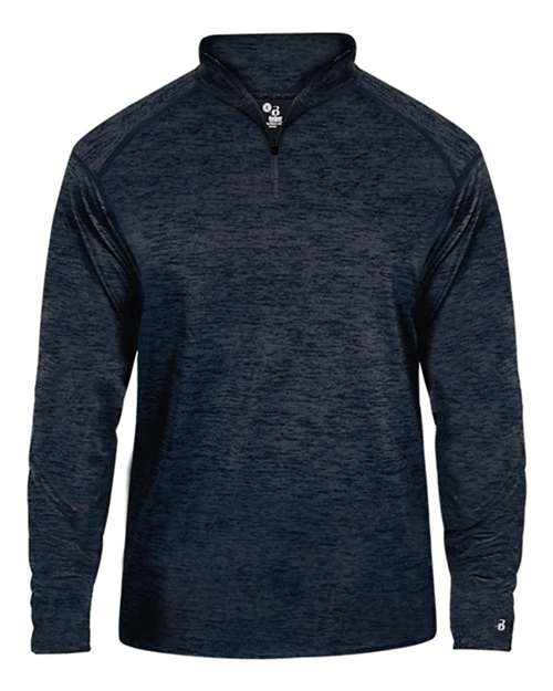 Badger - Youth Tonal Blend Quarter-Zip Pullover - 2174