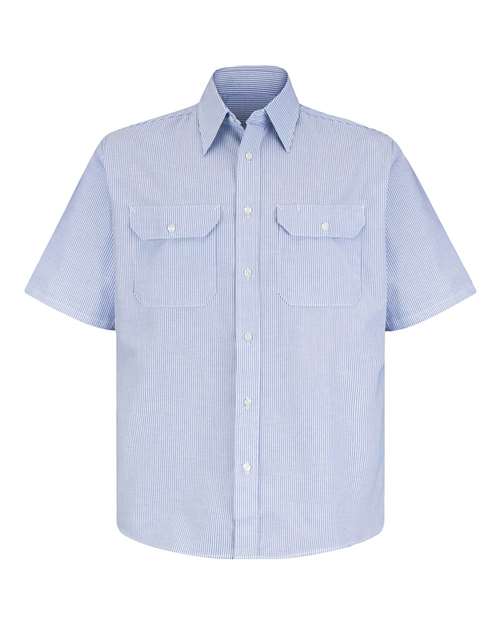 Red Kap - Deluxe Short Sleeve Uniform Shirt Long Sizes - SL60L