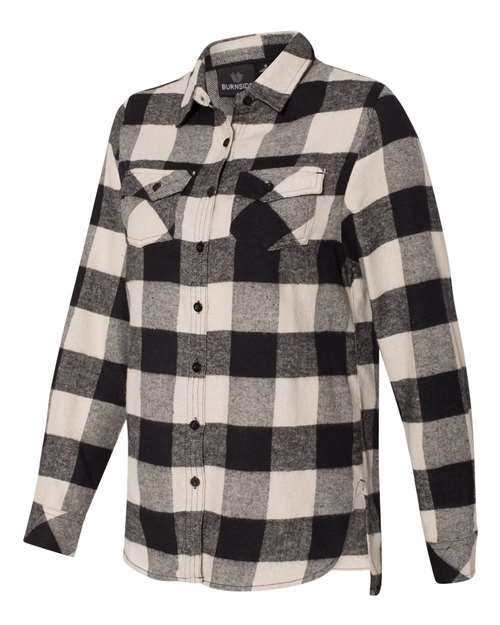 Burnside - Women's Yarn-Dyed Long Sleeve Flannel Shirt - 5210