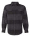 Burnside - Snap Front Long Sleeve Plaid Flannel Shirt - 8219