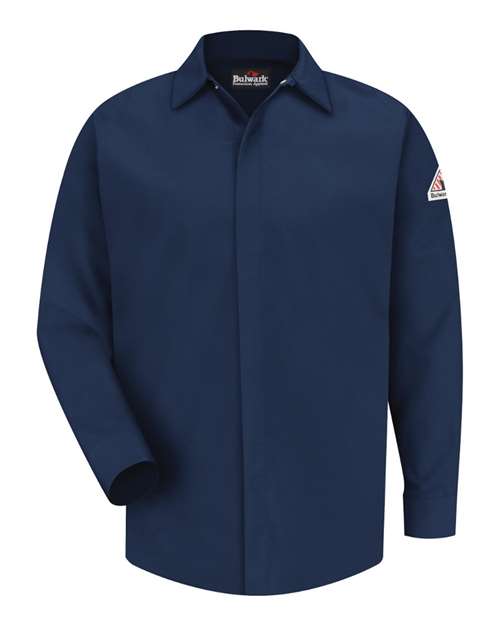 Bulwark - Concealed-Gripper Pocketless Work Shirt - SLS2