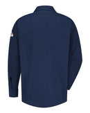 Bulwark - Concealed-Gripper Pocketless Work Shirt Long Sizes - SLS2L