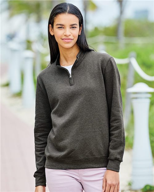 Fruit of the Loom - Women's SofSpun® Quarter-Zip Sweatshirt - LSF95R