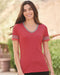 JERZEES - Women's Varsity Triblend V-Neck T-Shirt - 602WVR