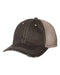 Mega Cap - Herringbone Trucker Cap - 6990