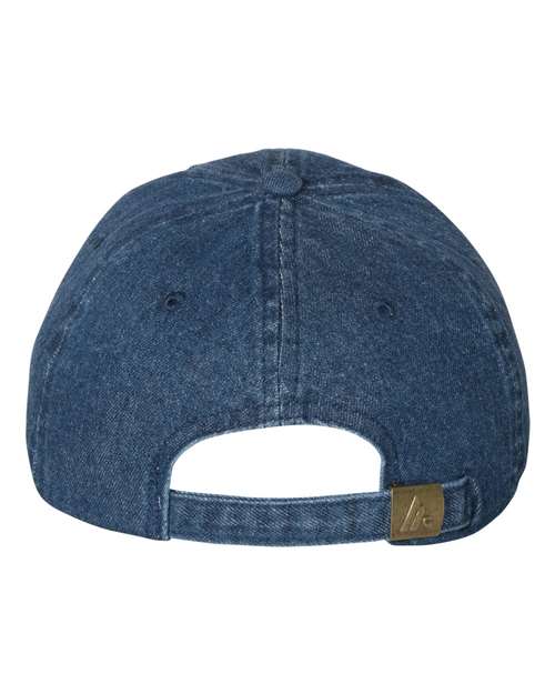 Mega Cap - Washed Denim Cap - 7610