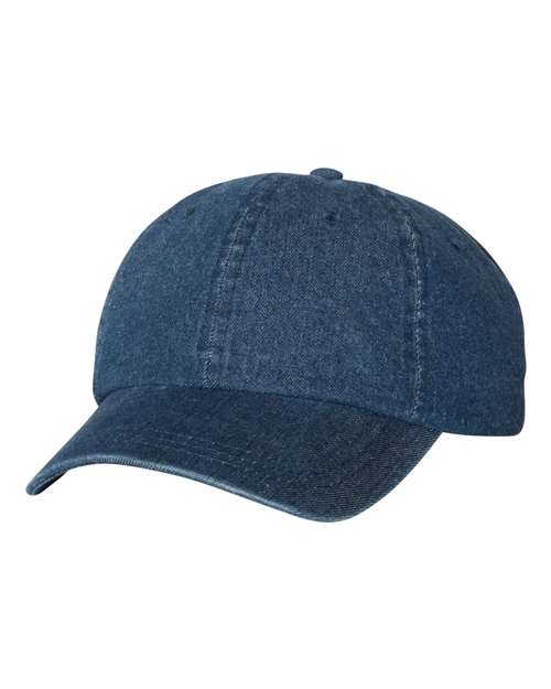 Mega Cap - Washed Denim Cap - 7610