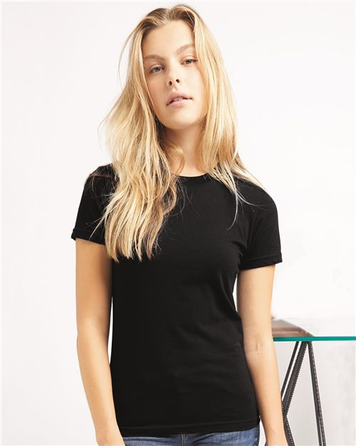 American Apparel - Women’s USA-Made Fine Jersey Tee - 2102US