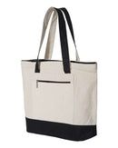 Q-Tees - 19L Zippered Tote - Q1300