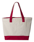 Q-Tees - 19L Zippered Tote - Q1300