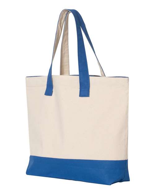 Q-Tees - 19L Zippered Tote - Q1300