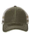 Outdoor Cap - Frayed Camo Stripes Mesh-Back Cap - HPC400M