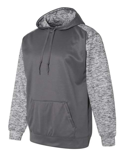 Badger - Sport Tonal Blend Fleece Hooded Sweatshirt - 1461