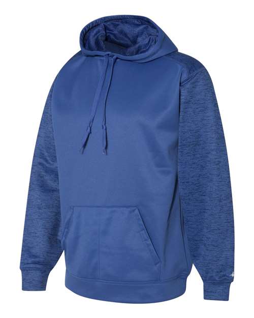 Badger - Sport Tonal Blend Fleece Hooded Sweatshirt - 1461