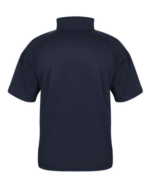 Badger - Poly Fleece Short Sleeve Quarter-Zip Pullover - 1482