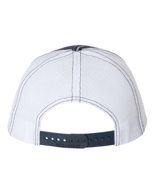 Richardson - Patterned Snapback Trucker Cap - 112P