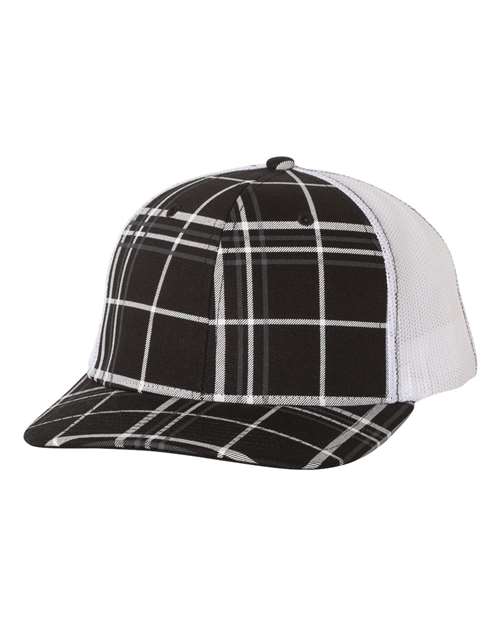 Richardson - Patterned Snapback Trucker Cap - 112P