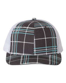 Richardson - Patterned Snapback Trucker Cap - 112P