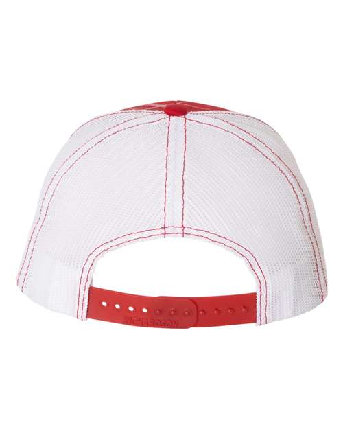 Richardson - Patterned Snapback Trucker Cap - 112P